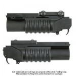 King Arms Модель подствольного гранатомета M203 SHORTY для М-серии, QD